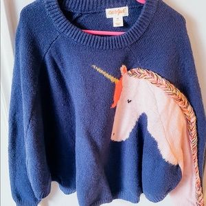 Cat and Jack unicorn sweater